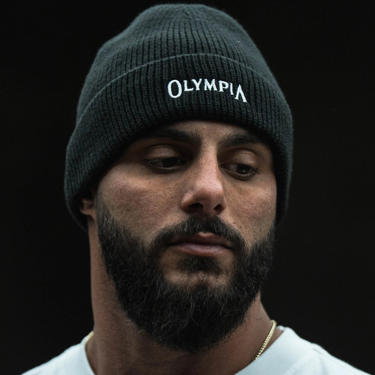 Olympia Ribbed Knit Beanie