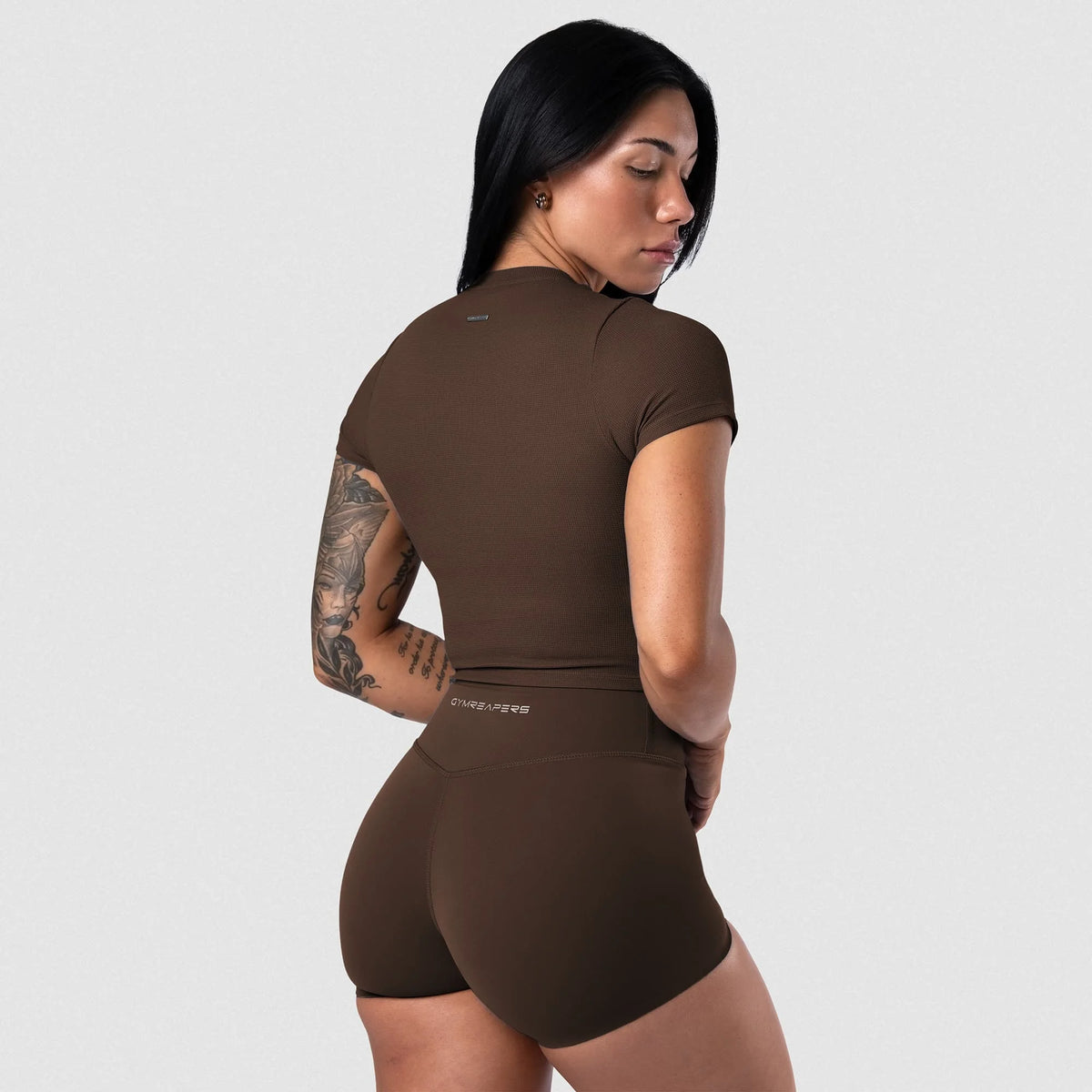 Axis Support Baby Tee - Brown
