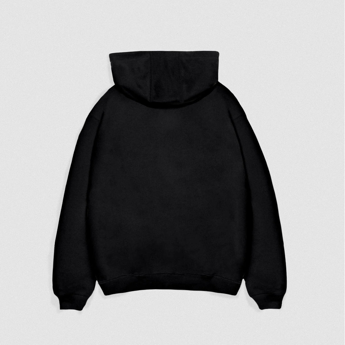 Heavyweight Hoodie - Black/White