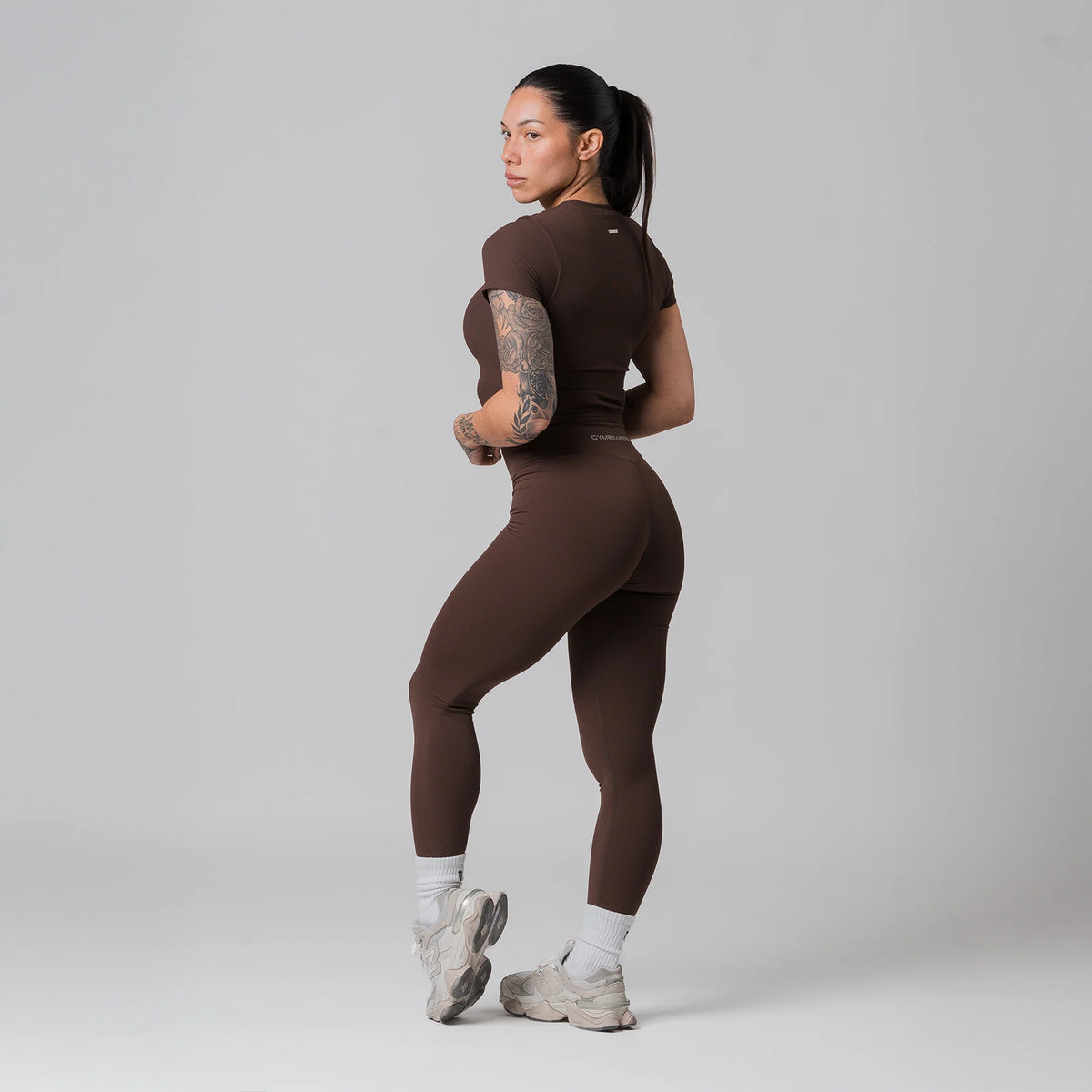 Axis Leggings - Brown