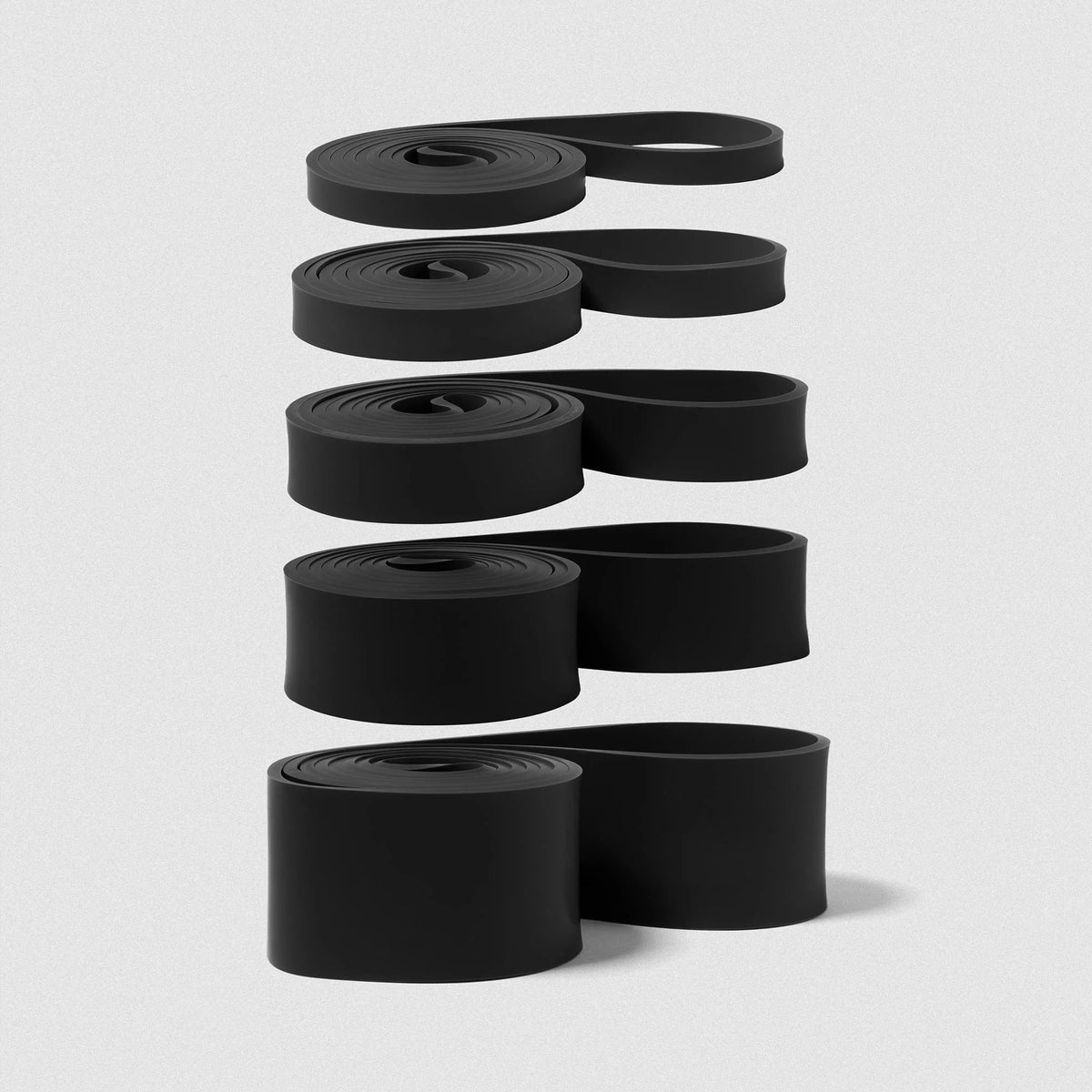 All Black Resistance Band Set