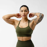 Halo Bra - Vintage Green