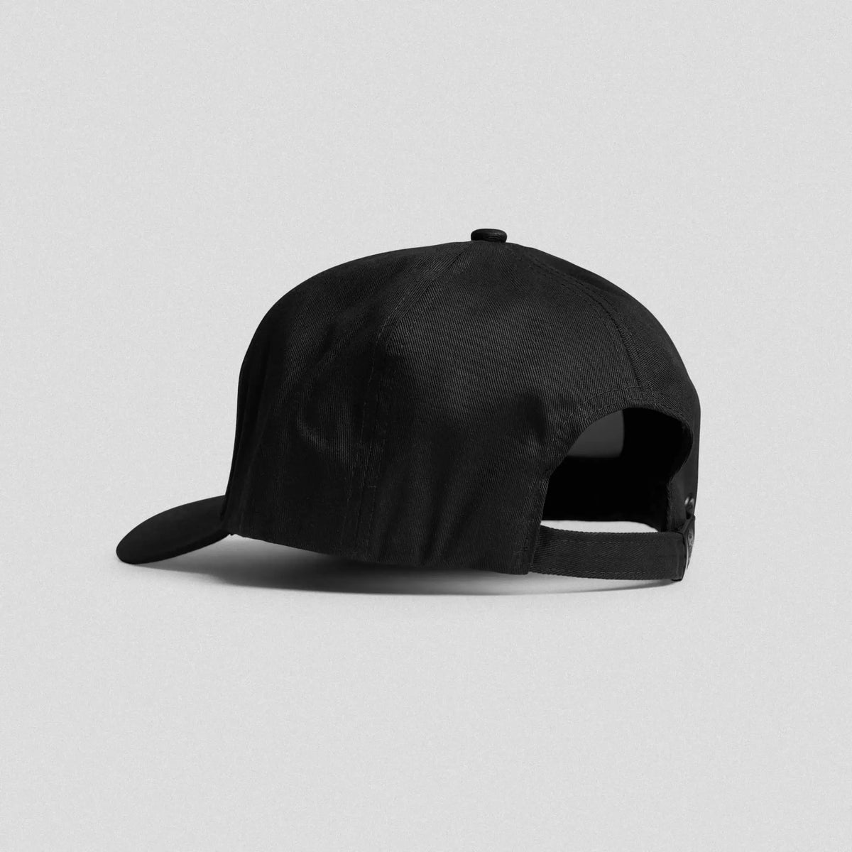 5-Panel Initial Hat - Black/White
