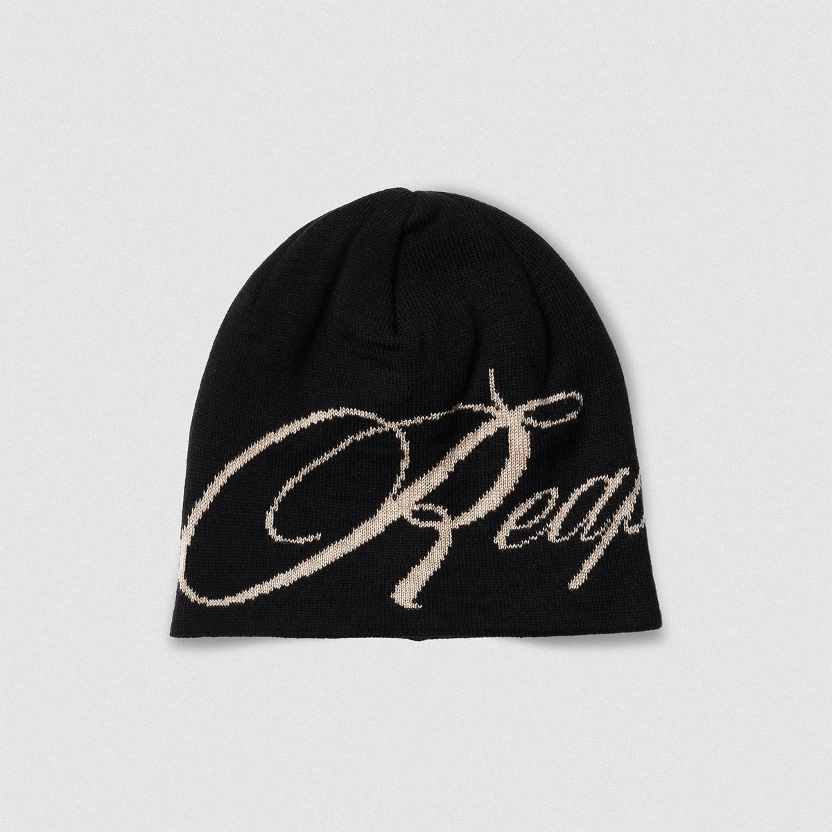 Reapers Skull Cap Beanie - Black/Tan