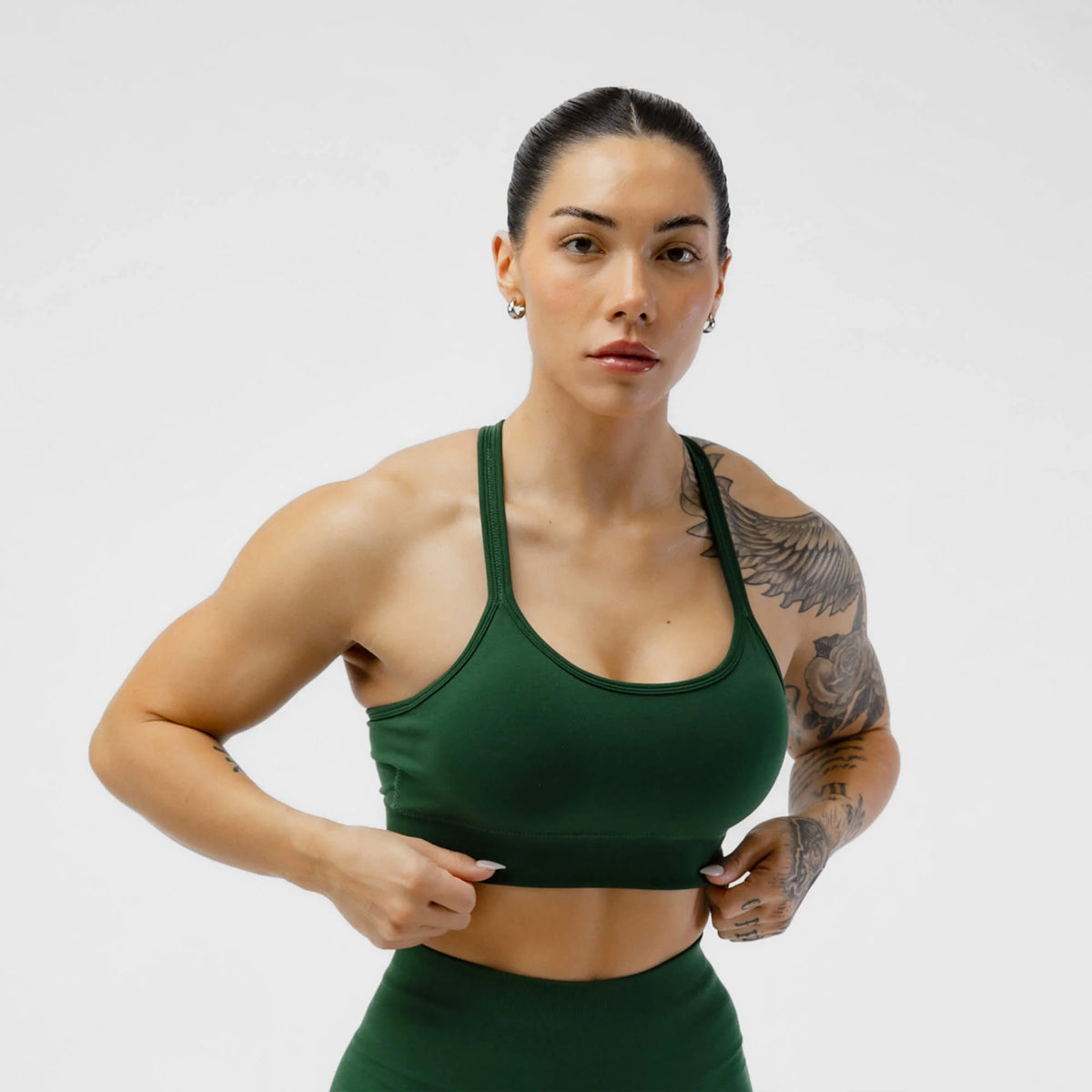 Halo Bra - Evergreen