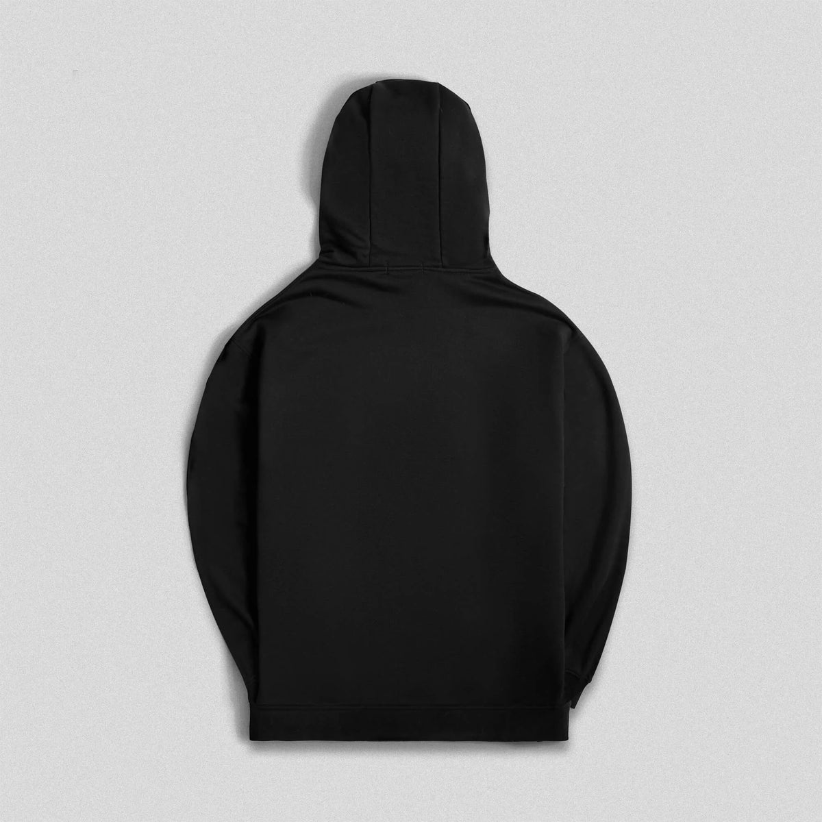 Axis Mockneck Hoodie - Black/White