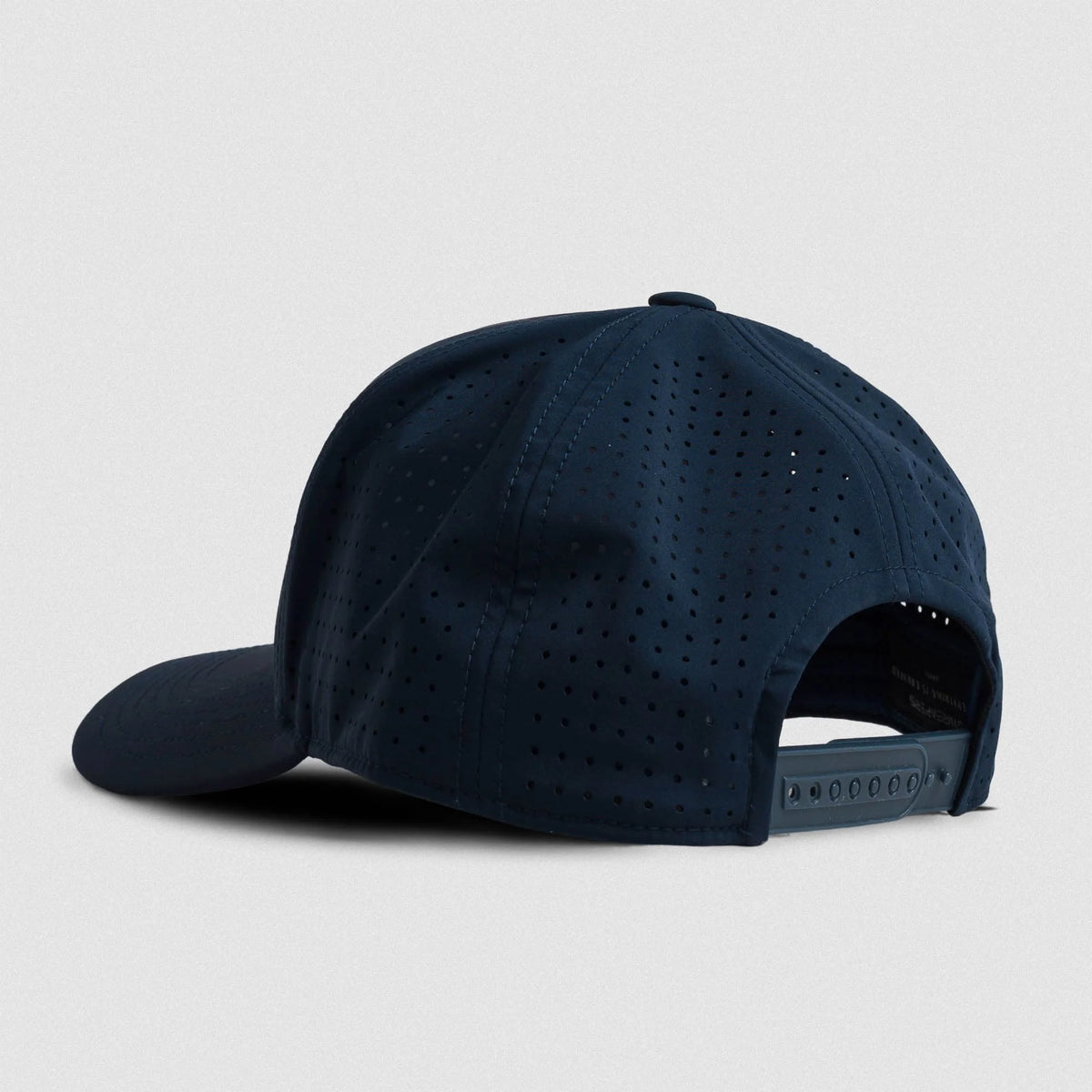 Hybrid Performance 5-Panel Hat - Navy/White
