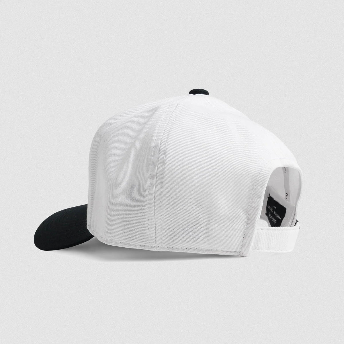 Reapers 5-Panel Cotton Hat - White/Black