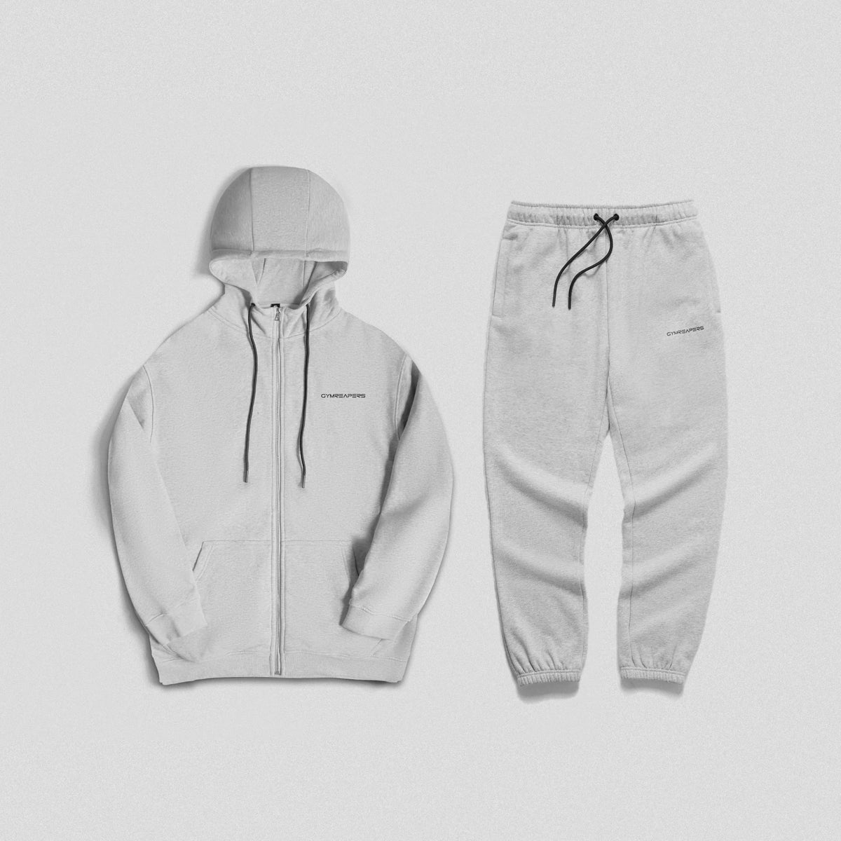 Axis Zip-Up Set - Heather Gray