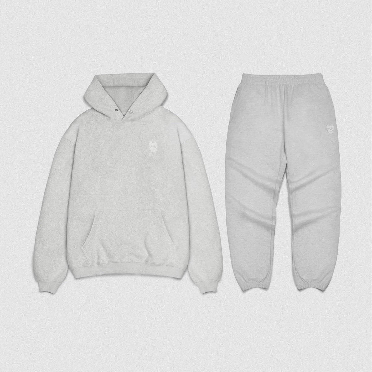 Heavyweight Warm-Up Set - Light Heather Gray