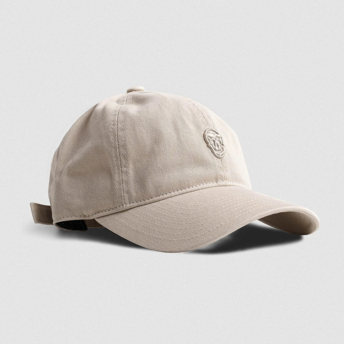 Washed 6-Panel Dad Hat - Tan