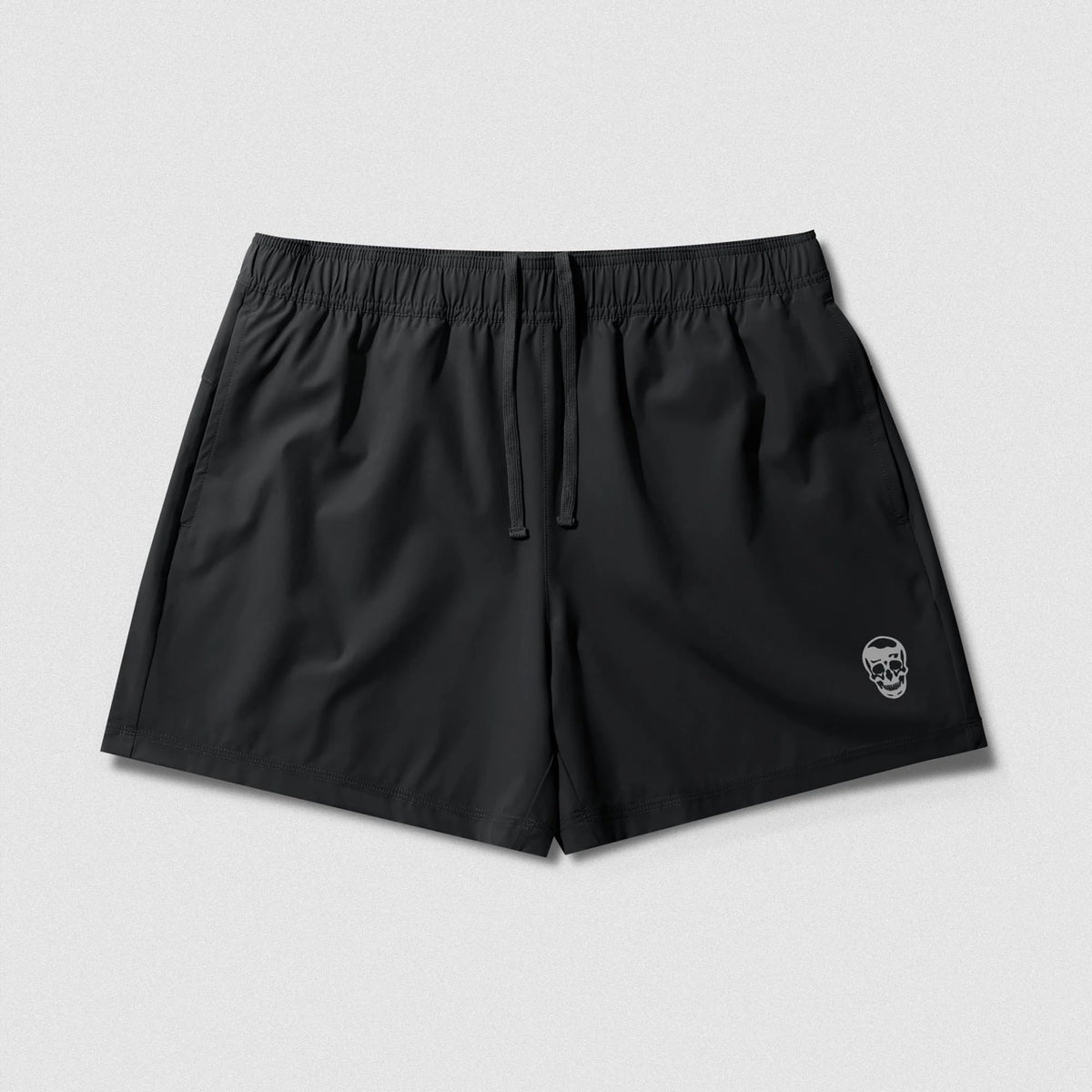 Conquer 5" Shorts - Black/White